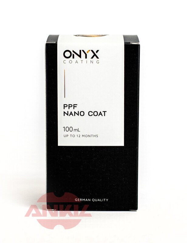 PPF NANO COAT, Керамическое покрытие для защитных пленок 9H+, 100 мл, ONYX